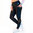 CALAO Leggings high waist - mesh black